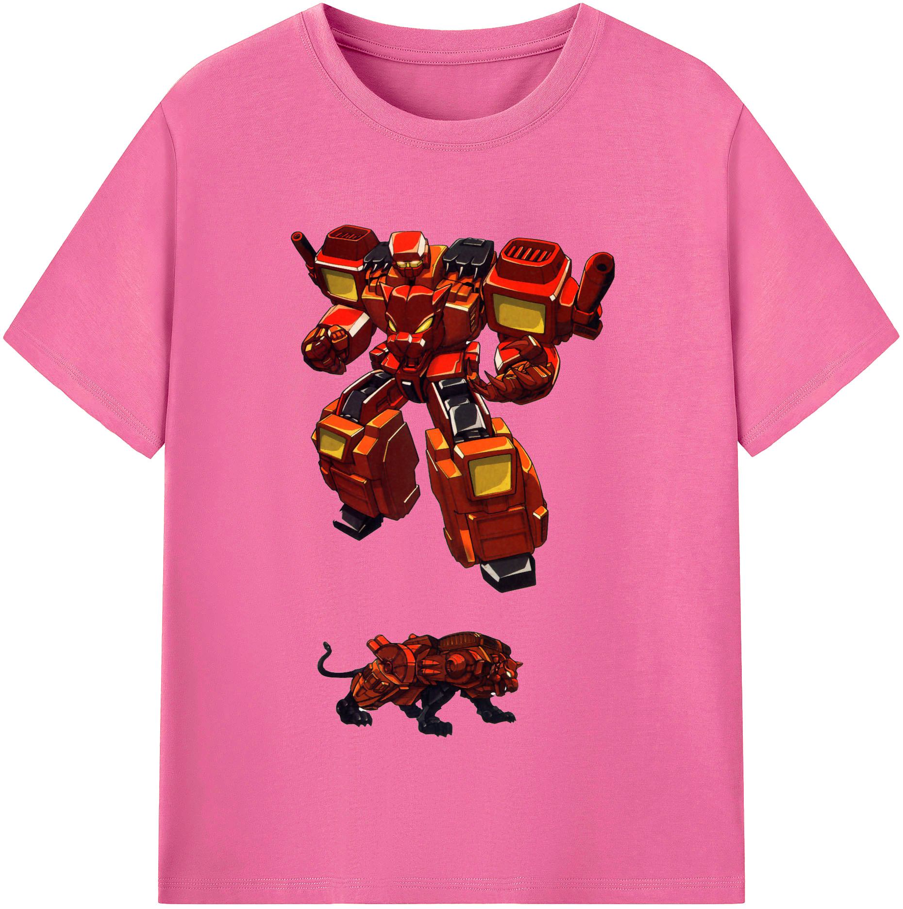 （画像用）  レディースカジュアルプリントTシャツ（綿100％）